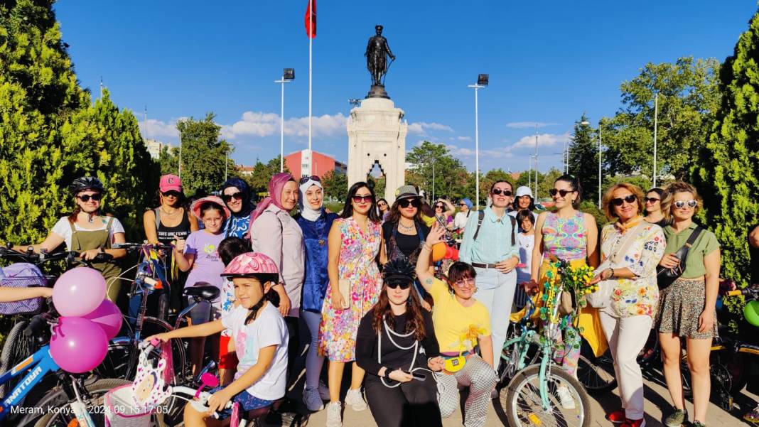 Bisikletli Kadınlar Konya’yı turladı 2